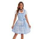 3 Kinds Women Medieval Irish Cosplay Mini Shirt Corset Traditional Dress Lace Apron - AwwwCos