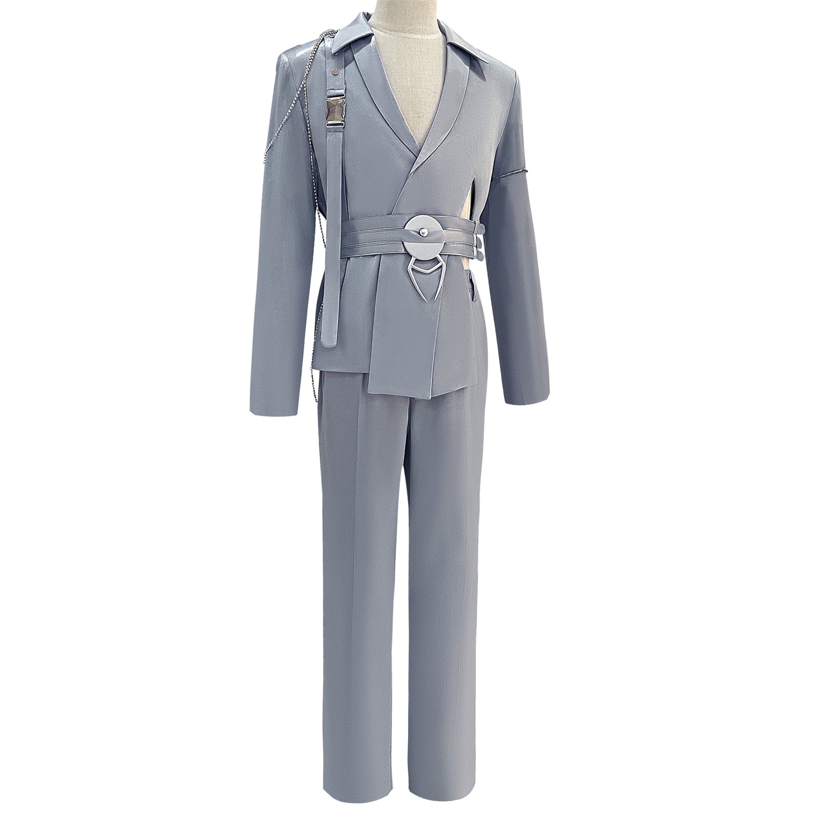 Game Alnst R7 Alien Stage Luka Cosplay Costume Grey Uniform