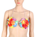 Hawaiian Cosplay Hula Grass Skirt Flower Dance Party Decorations Garland - AwwwCos