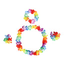 Hawaiian Cosplay Hula Grass Skirt Flower Dance Party Decorations Garland - AwwwCos