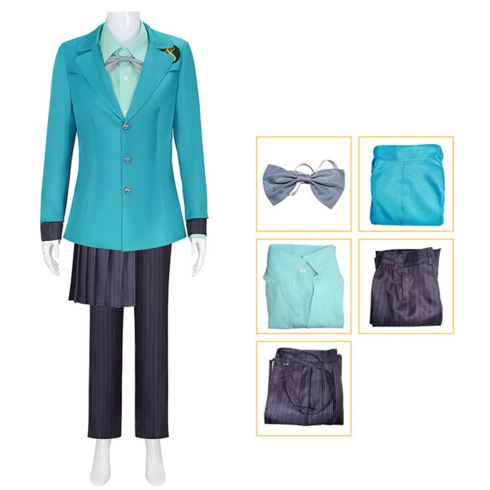 Wicked Glynda Elphaba School Uniform Cosplay Costume JK Uniform