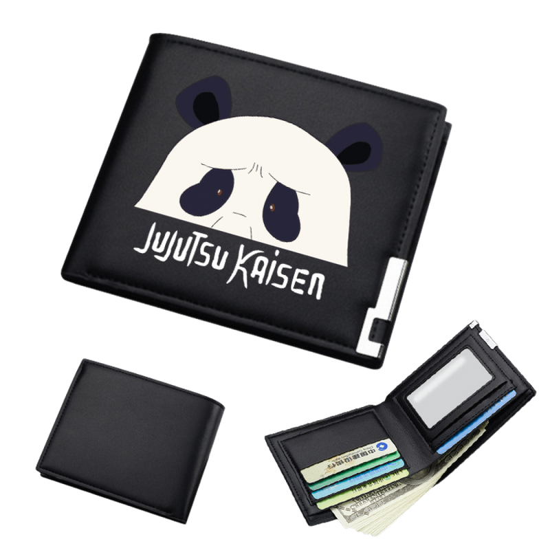AwwwCos Anime Jujutsu Kaisen Itadori Yuji Gojo Satoru Sukuna Wallets Artificial Leather Slim Bi-Fold Wallet Multi Purpose Wallet