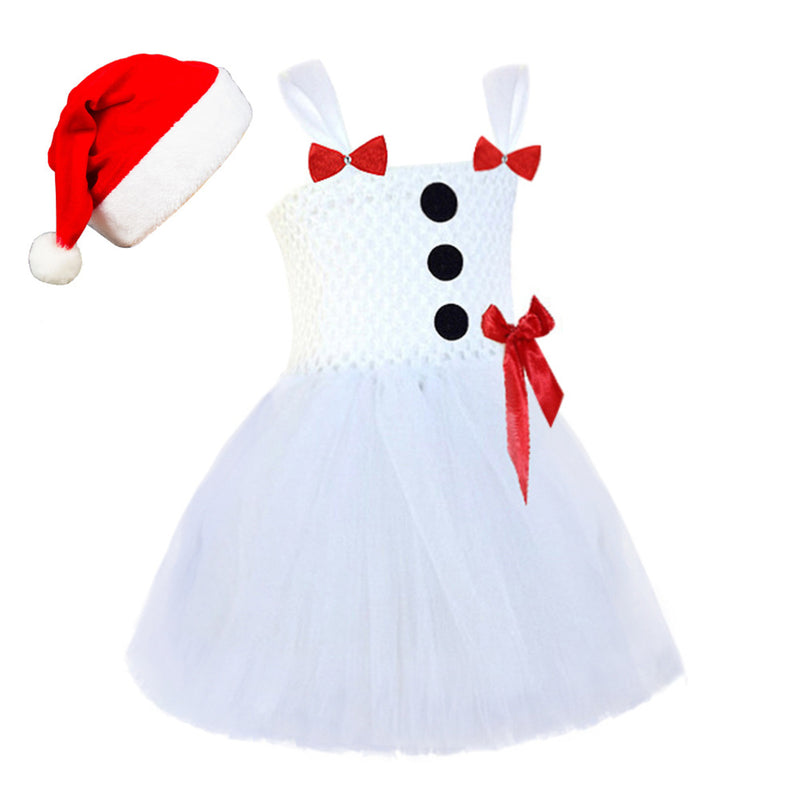 12 Kinds Child Girls Santa Claus Elf Cosplay Costume Tutu Dress Accessories