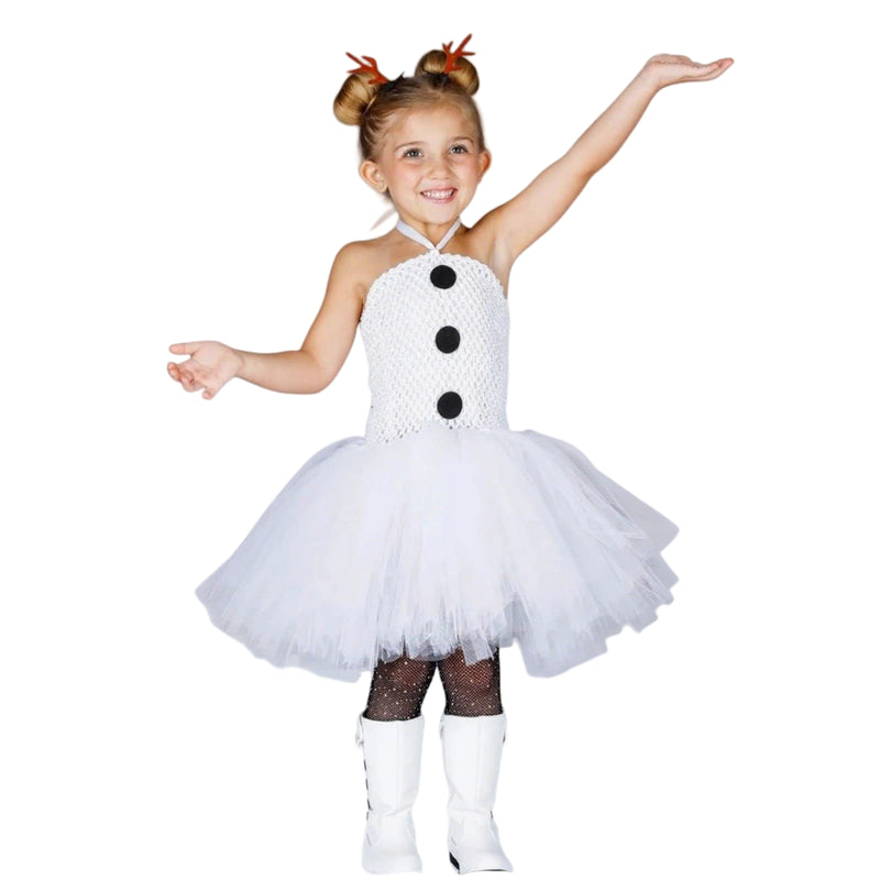 12 Kinds Child Girls Santa Claus Elf Cosplay Costume Tutu Dress Accessories