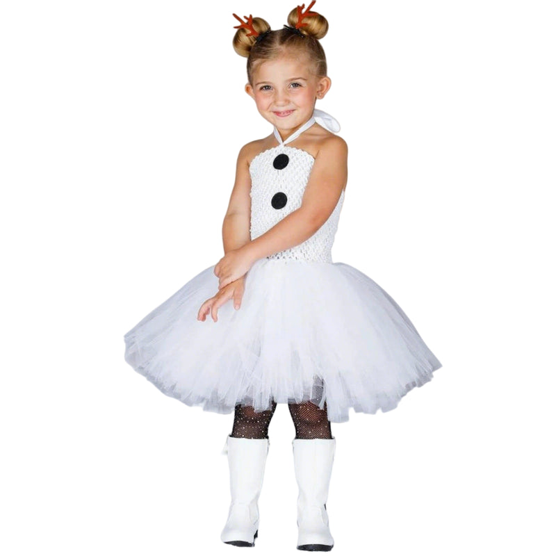 12 Kinds Child Girls Santa Claus Elf Cosplay Costume Tutu Dress Accessories