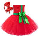 12 Kinds Child Girls Santa Claus Elf Cosplay Costume Tutu Dress Accessories - AwwwCos