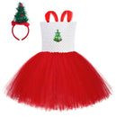 12 Kinds Child Girls Santa Claus Elf Cosplay Costume Tutu Dress Accessories - AwwwCos