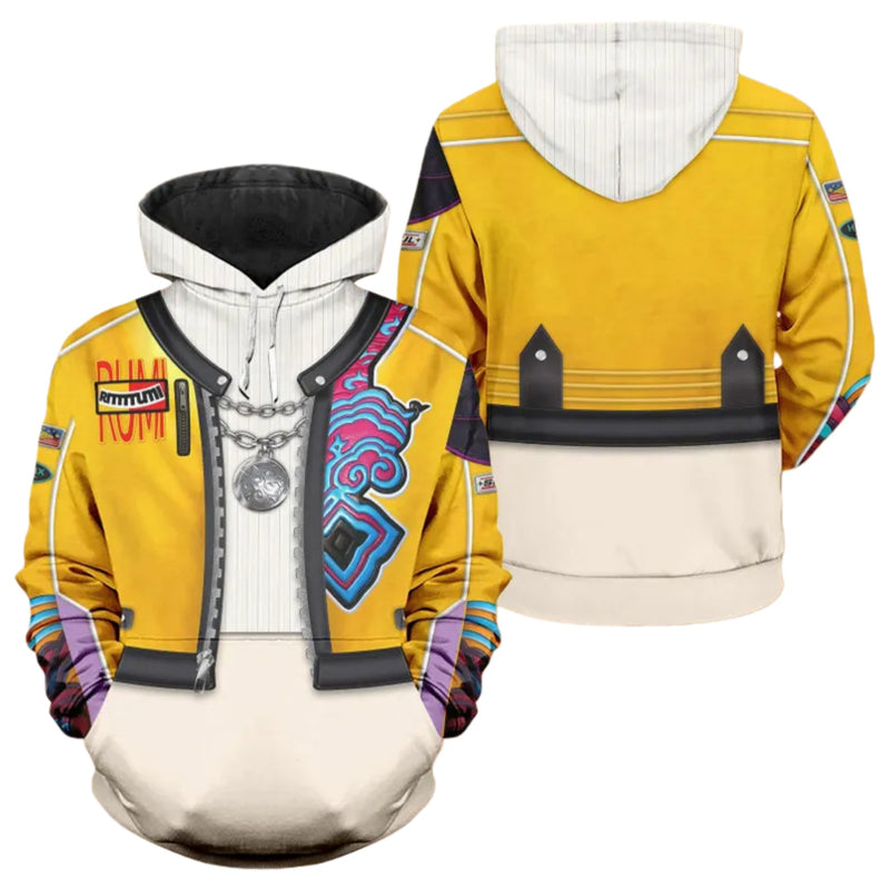 13 Kinds Animal Adult Anime K-Pop Demon Hunters Cosplay Costume Warm Hoodies - AwwwCos