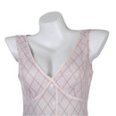 Final Fantasy VII Aerith Gainsborough Cosplay Costume FF7 Red Short Jacket Pink Checkered Dress