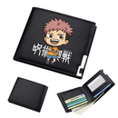 Anime Jujutsu Kaisen Itadori Yuji Gojo Satoru Sukuna Wallets Faux Leather Multi Purse