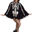 19 Kinds Halloween Pumpkin Costume Spider Web Skeleton Poncho Cloak - AwwwCos