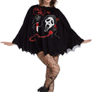 19 Kinds Halloween Pumpkin Costume Spider Web Skeleton Poncho Cloak - AwwwCos