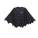 19 Kinds Halloween Pumpkin Costume Spider Web Skeleton Poncho Cloak - AwwwCos