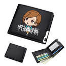 Anime Jujutsu Kaisen Itadori Yuji Gojo Satoru Sukuna Wallets Faux Leather Multi Purse