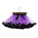 18 Kinds Kids Girls Witch Cosplay Layered Tulle Princess Ballet Dress Kid Tutu Skirt