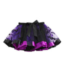 18 Kinds Kids Girls Witch Cosplay Layered Tulle Princess Ballet Dress Kid Tutu Skirt