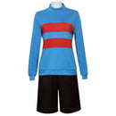 Undertale Frisk Chara Cosplay Costume Adult Hoodie Set