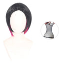 Game Valorant Sabine Callas Cosplay Wig Devil Horn Hair Accessories - AwwwCos