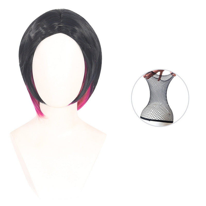 Game Valorant Sabine Callas Cosplay Wig Devil Horn Hair Accessories - AwwwCos