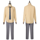 2024 Arthur Fleck Movie Grey Uniform Tie Full Set Cosplay Costume