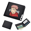 Anime Jujutsu Kaisen Itadori Yuji Gojo Satoru Sukuna Wallets Faux Leather Multi Purse