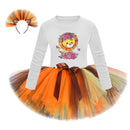 13 Kinds Kids Lion Deer Elephant Giraffe Zebra Fox Tiger Owl Tutu Dress Headband