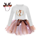 13 Kinds Kids Lion Deer Elephant Giraffe Zebra Fox Tiger Owl Tutu Dress Headband