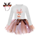 13 Kinds Kids Lion Deer Elephant Giraffe Zebra Fox Tiger Owl Tutu Dress Headband