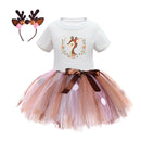 13 Kinds Kids Lion Deer Elephant Giraffe Zebra Fox Tiger Owl Tutu Dress Headband