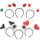 27 Kinds Halloween Durable Unique Hair Hoop Headband Masquerade Accessory - AwwwCos