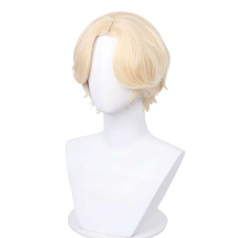 2 Kinds Anime Alien Stage Luka Cosplay Wig Champagne Gold Daily Hair - AwwwCos
