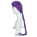 2 Kinds Kids Anime K-Pop: Demon Hunters Rumi Cosplay Wig Purple Pigtail - AwwwCos