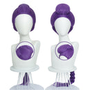 2 Kinds Kids Anime K-Pop: Demon Hunters Rumi Cosplay Wig Purple Pigtail - AwwwCos