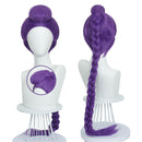 2 Kinds Kids Anime K-Pop: Demon Hunters Rumi Cosplay Wig Purple Pigtail - AwwwCos