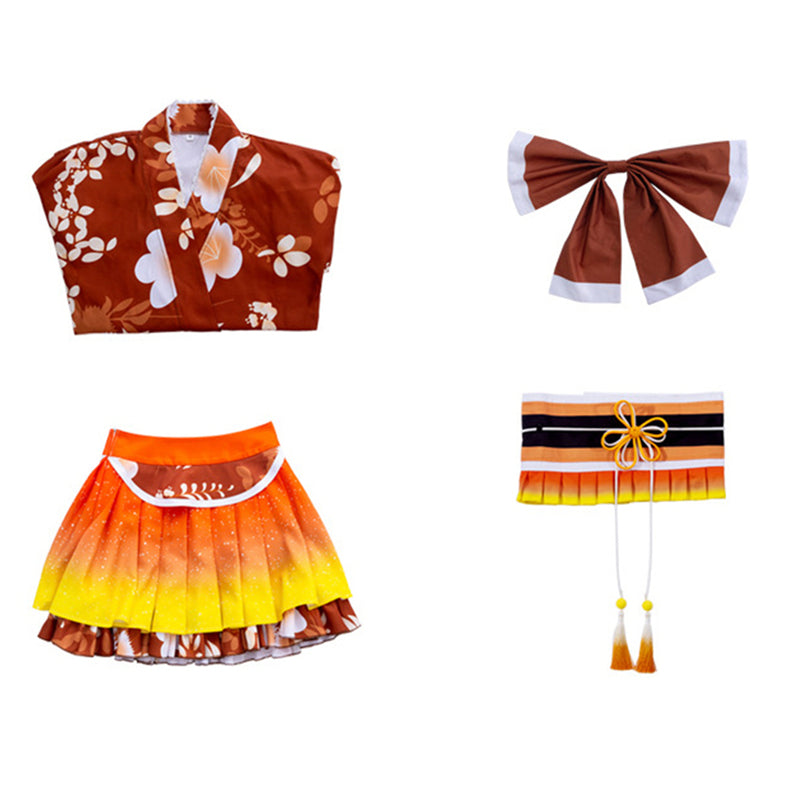 2 Kinds Anime Love live Kosaka Honoka Koizumi Hanayo Cosplay Costume