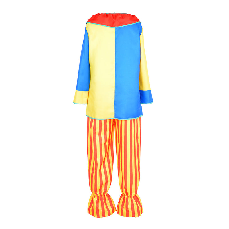 2 Kinds Circus Clown Joker Men Asymmetric Cosplay Costume