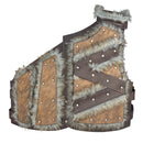 2 Kinds Medieval Faux Leather Plush Vest Halloween Stage Performance Armor - AwwwCos