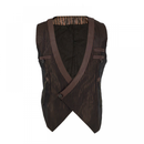 2 Kinds Men Steampunk Victorian Renaissance Waistcoat Vest Business Suit - AwwwCos