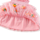 2 Kinds Toddler Girls 3D Pumpkin Ghost Doll Decor Kids Star Sequin Mesh Layered Dress