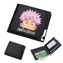 Anime Jujutsu Kaisen Itadori Yuji Gojo Satoru Sukuna Wallets Faux Leather Multi Purse