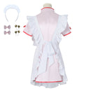 Ranma ½ Shampoo Cosplay Costume Cheongsam Apron Purple Wig - AwwwCos