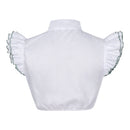 2 Kinds Traditional Oktoberfest Bavarian Cosplay Costume Cap Sleeve Dress Big Bow Apron