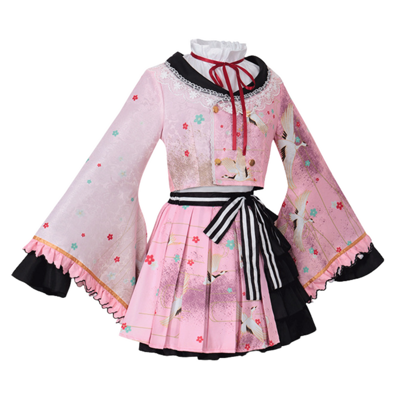 2 kinds Amia Kusanagi Nene Kimono Cosplay Costume