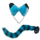 30 Kinds Animal Cat Fox Wolf Beast Cosplay Faux Fur Fluffy Ear Headband Tail - AwwwCos