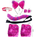30 Kinds Animal Cat Fox Wolf Beast Cosplay Faux Fur Fluffy Ear Headband Tail - AwwwCos