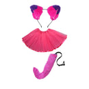 30 Kinds Animal Cat Fox Wolf Beast Cosplay Faux Fur Fluffy Ear Headband Tail - AwwwCos