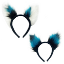 30 Kinds Animal Cat Fox Wolf Beast Cosplay Faux Fur Fluffy Ear Headband Tail - AwwwCos