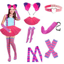 30 Kinds Animal Cat Fox Wolf Beast Cosplay Faux Fur Fluffy Ear Headband Tail - AwwwCos