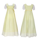 Hamilton Elizabeth One-piece Dresses Women Colonial Schuyler Victorian Rococo Ball Gown Maiden Medieval Dress - AwwwCos