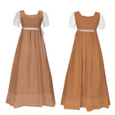 Hamilton Elizabeth One-piece Dresses Women Colonial Schuyler Victorian Rococo Ball Gown Maiden Medieval Dress - AwwwCos